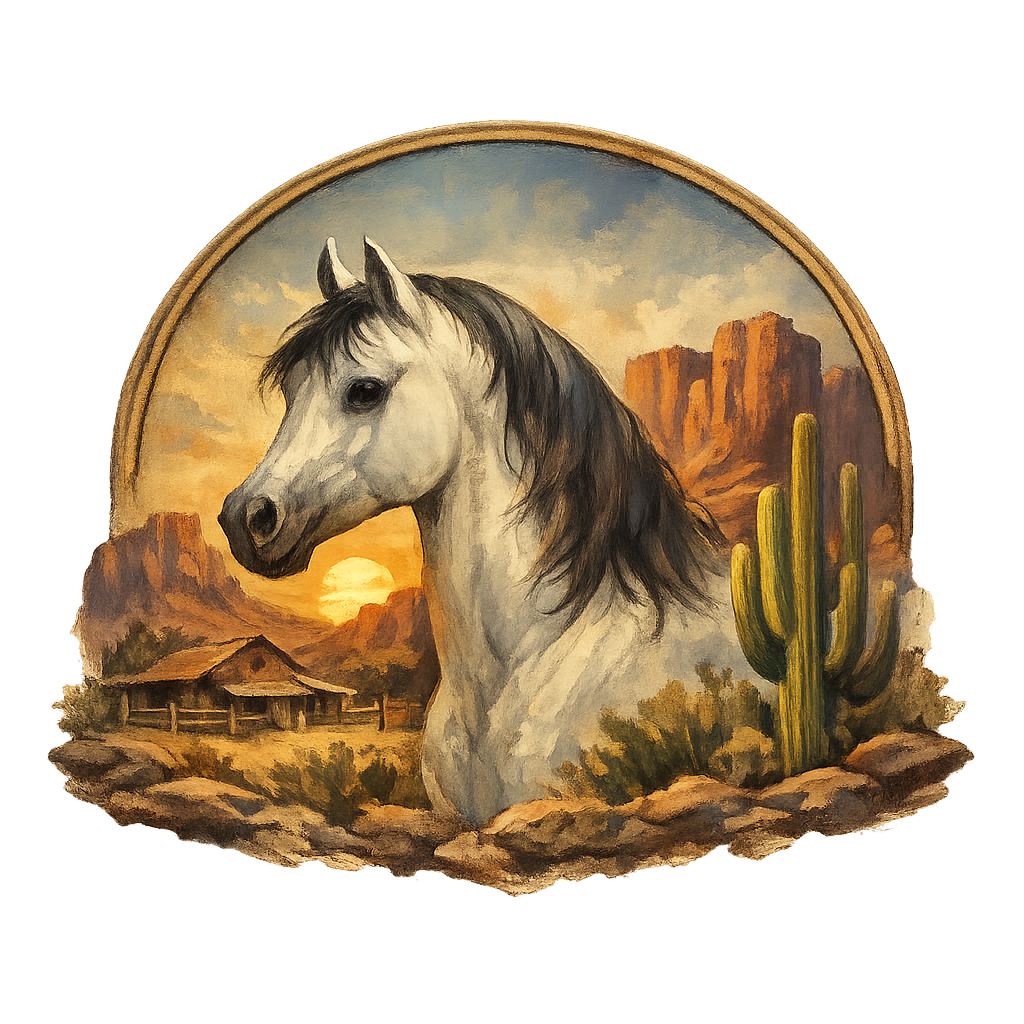 Arabian Horse Ranch Logo